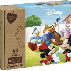Disney Legpuzzel Mickey Junior 3-in-1 Karton 144 Stukjes 10 Disney Legpuzzel Mickey Junior 3-in-1 Karton 144 Stukjes -Duurzamer-speelgoed Winkel 550x430 9