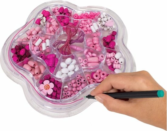 Eichhorn EH Wooden Bead Set Flower 2 Eichhorn EH Wooden Bead Set Flower - Afbeelding 2