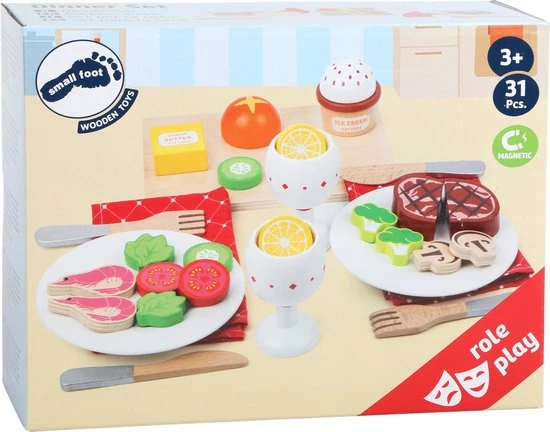 Small Foot Company Small Foot - Dinner Set 7 Small Foot Company Small Foot - Dinner Set - Afbeelding 7