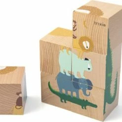 Houten Puzzel Blokken | Trixie