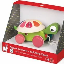 Janod Zigolos - Trekfiguur Schildpad -Duurzamer-speelgoed Winkel 550x434 7
