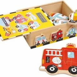 Small Foot Company Small Foot - Vehicles Puzzle Box -Duurzamer-speelgoed Winkel 550x436 5