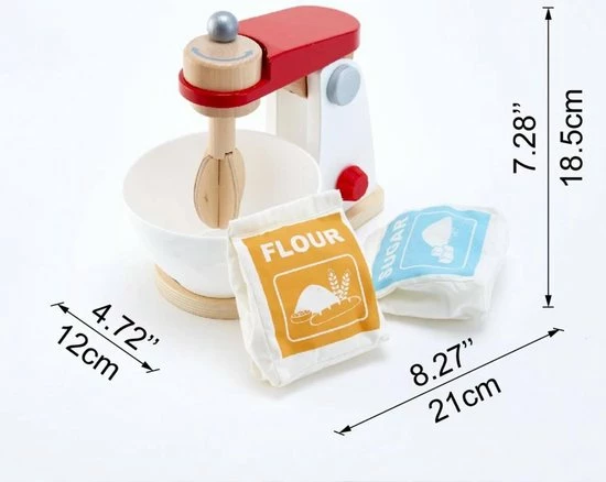 Hape Houten Speelgoedkeukenmachine 4 Hape Houten Speelgoedkeukenmachine - Afbeelding 4