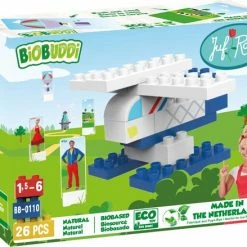 BiOBUDDi Juf Roos Helikopter - 26 Delig