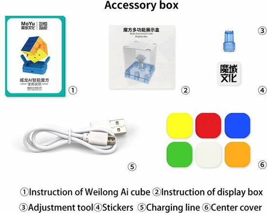Moyu Weilong AI 3x3 14 Moyu Weilong AI 3x3 - Afbeelding 14