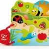 Hape Houten Babyboekje Insecten 16 X 12,5 Cm