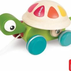 Janod Zigolos - Trekfiguur Schildpad -Duurzamer-speelgoed Winkel 550x454 2