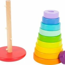 Small Foot Company Small Foot - Stacking Tower Shape-Fitting Rainbow 15 Small Foot Company Small Foot - Stacking Tower Shape-Fitting Rainbow -Duurzamer-speelgoed Winkel 550x456 11