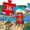 Djeco De Piraat En Z'n Schat - 36 Stukjes