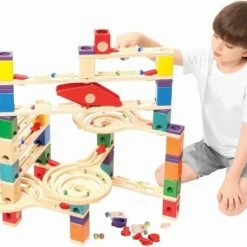 Hape Houten Knikkerbaan Basisset Kogelbaan - Hout -Duurzamer-speelgoed Winkel 550x456 4