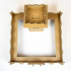 Kartonnen Mini Ridder Burcht - Cadeau Van Duurzaam Karton - Hobbykarton - KarTent -Duurzamer-speelgoed Winkel 550x456 6