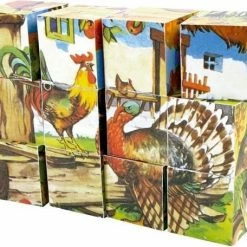 Small Foot Company Small Foot Houten Blokpuzzel Boerderijleven 12 Blokken -Duurzamer-speelgoed Winkel 550x456 8