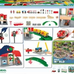 BRIO Centraal Stationset - 33989 - Treinbaan -Duurzamer-speelgoed Winkel 550x457