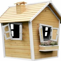 AXI Alice Speelhuis In Bruin/Wit - FSC Hout - Speelhuisje Voor De Tuin / Buiten - Tuinhuisje Voor Kinderen - 10 Jaar Garantie! -Duurzamer-speelgoed Winkel 550x459 7