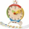 Plantoys Plan Toys Activiteiten Klok Multi Colour