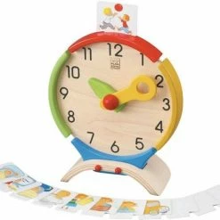Plantoys Plan Toys Activiteiten Klok Multi Colour