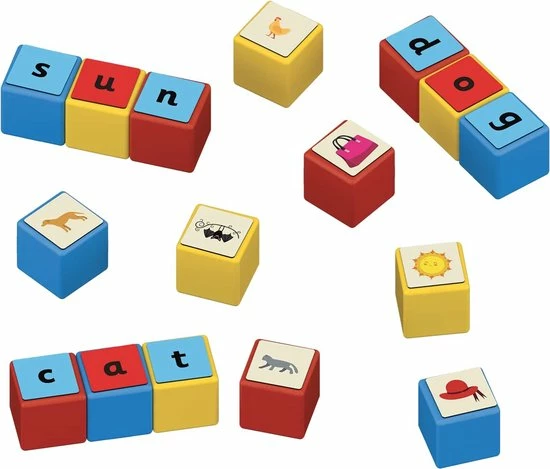 Geomag Magicube Recycled Mijn Eerste 100 Woorden Set - 79-delig 3 Geomag Magicube Recycled Mijn Eerste 100 Woorden Set - 79-delig - Afbeelding 3