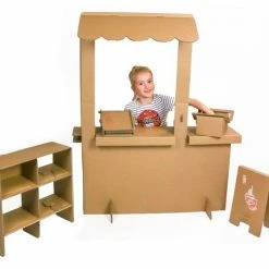 Kartonnen Speelgoed Winkeltje - Sinterklaas Cadeau - Hobbykarton - KarTent