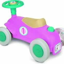 Baby Clementoni - Mijn Eerste Loopauto Roze, Ride On Speelgoedauto, Rijspeelgoed -Duurzamer-speelgoed Winkel 550x473