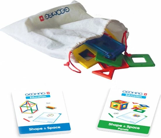 Geomag Education Geometry Lab Recycled - SMALL 284pcs 2 Geomag Education Geometry Lab Recycled - SMALL 284pcs - Afbeelding 2