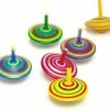 Small Foot Company Small Foot - Wooden Spinning Top Striped