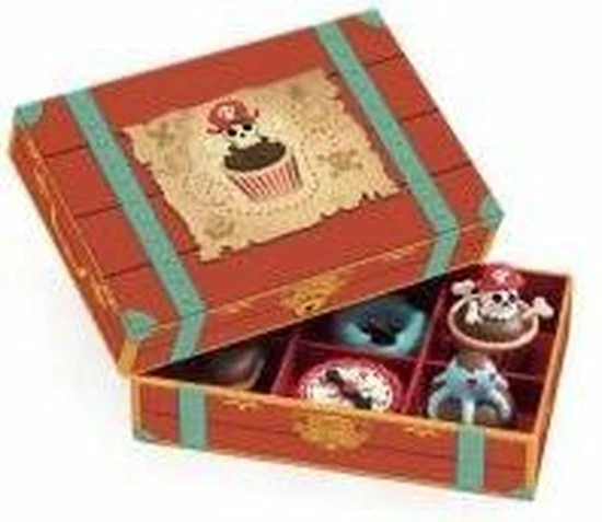 Djeco Speelset Gebakjes Piraat 1 Djeco Speelset Gebakjes Piraat