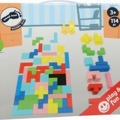 Small Foot Company Small Foot - Geometric Shapes Wooden Puzzle 12 Small Foot Company Small Foot - Geometric Shapes Wooden Puzzle -Duurzamer-speelgoed Winkel 550x488 16