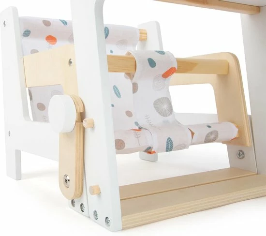 Merkloos Poppenstoel ''Little Button'' - Houten Speelgoed Vanaf 3 Jaar 7 Merkloos Poppenstoel ''Little Button'' - Houten Speelgoed Vanaf 3 Jaar - Afbeelding 7