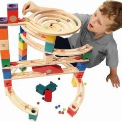 Hape Quadrilla Xcellerator - Houten Knikkerbaan 19 Hape Quadrilla Xcellerator - Houten Knikkerbaan -Duurzamer-speelgoed Winkel 550x489