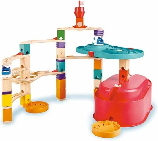 Hape Toys Quadrilla Stack Track Bucket Set 5 Hape Toys Quadrilla Stack Track Bucket Set - Afbeelding 5
