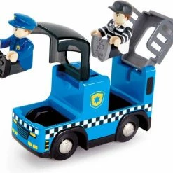 Hape Politieauto Met Sirene Hout 9,5 Cm -Duurzamer-speelgoed Winkel 550x490