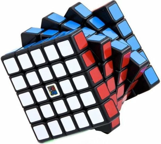 MoYu 5x5 Speedcube - Zwart - Draaikubus Puzzel - Magische Puzzelkubus 4 MoYu 5x5 Speedcube - Zwart - Draaikubus Puzzel - Magische Puzzelkubus - Afbeelding 4