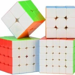 Puzzelkubus ? 2x2, 3x3, 4x4, 5x5 - Extra 3x3 Puzzelkubus - Rubiks Cube - MoYu Speed Cube - Gratis 5x Cubestands - Complete Set 14 Puzzelkubus ? 2x2, 3x3, 4x4, 5x5 - Extra 3x3 Puzzelkubus - Rubiks Cube - MoYu Speed Cube - Gratis 5x Cubestands - Complete Set -Duurzamer-speelgoed Winkel 550x496