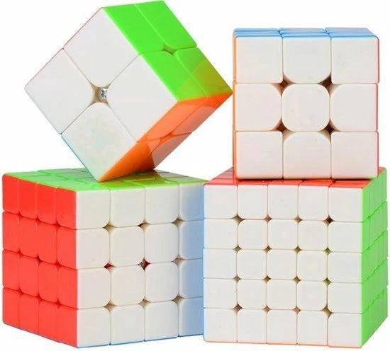 Puzzelkubus ? 2x2, 3x3, 4x4, 5x5 - Extra 3x3 Puzzelkubus - Rubiks Cube - MoYu Speed Cube - Gratis 5x Cubestands - Complete Set 7 Puzzelkubus ? 2x2, 3x3, 4x4, 5x5 - Extra 3x3 Puzzelkubus - Rubiks Cube - MoYu Speed Cube - Gratis 5x Cubestands - Complete Set - Afbeelding 7