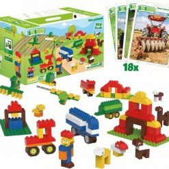 BiOBUDDi Educatieve Blokkenset Grote Boerderij - 243 Delig -Duurzamer-speelgoed Winkel 550x497 7