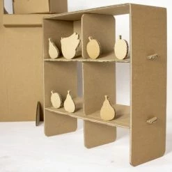 Kartonnen Speelgoed Winkeltje - Sinterklaas Cadeau - Hobbykarton - KarTent -Duurzamer-speelgoed Winkel 550x505 5