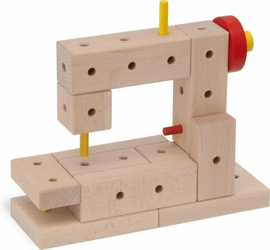 Matador Maker 3+ 108-delig Ki2 Houten Bouwset 7 Matador Maker 3+ 108-delig Ki2 Houten Bouwset - Afbeelding 7