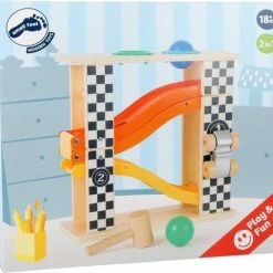 Small Foot Company Small Foot - Hammering Marble Run Rallye -Duurzamer-speelgoed Winkel 550x508 4