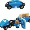 BRIO Treinset Treinbaan Emo's Transporter - Hout