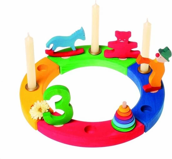 Grimm's Small Birthday Ring Colored 2 Grimm's Small Birthday Ring Colored - Afbeelding 2