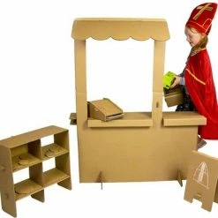 Kartonnen Speelgoed Winkeltje - Sinterklaas Cadeau - Hobbykarton - KarTent -Duurzamer-speelgoed Winkel 550x512 4