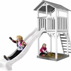 AXI Beach Tower Speeltoestel In Grijs/Wit - Speeltoren Met Zandbak En Witte Glijbaan - FSC Hout - Speelhuis Op Palen Voor De Tuin 38 AXI Beach Tower Speeltoestel In Grijs/Wit - Speeltoren Met Zandbak En Witte Glijbaan - FSC Hout - Speelhuis Op Palen Voor De Tuin -Duurzamer-speelgoed Winkel 550x519 5