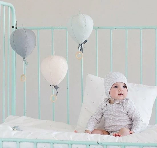 CamCam Copenhagen Muziekdoosje Ballon Met Ophanglus - Rose 2 CamCam Copenhagen Muziekdoosje Ballon Met Ophanglus - Rose - Afbeelding 2