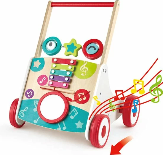 Hape Loopwagen My First Musical Walker 1 Hape Loopwagen My First Musical Walker