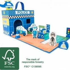 Small Foot Company Politie Speelset - Koffer -Duurzamer-speelgoed Winkel 550x526 4