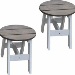 AXI 3-delig Picknickset Rond Grijs/wit - Voor Kinderen - FSC Hout - Tafel Incl. 2 Krukjes -Duurzamer-speelgoed Winkel 550x531 13