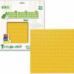 Biobuddi Basisplaten 32x32 Basisplaat Geel BB-0095 Bumblebee Yellow -Duurzamer-speelgoed Winkel 550x532 6