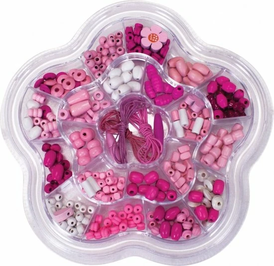 Eichhorn EH Wooden Bead Set Flower 4 Eichhorn EH Wooden Bead Set Flower - Afbeelding 4