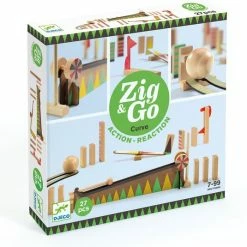 Djeco Zig & Co | Houten Spel Knikkerbaan / Domino -Duurzamer-speelgoed Winkel 550x535 10