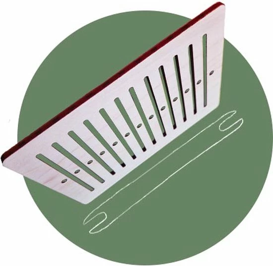 MooiHout Stijve Bandkam, Bandweefkam, Wevende Raad, Wevende Plaat, Backstrap Weven, Inkle Weven, Backstrap Weefgetouw, Viking Ambacht, Band Weven, Heddle 3 MooiHout Stijve Bandkam, Bandweefkam, Wevende Raad, Wevende Plaat, Backstrap Weven, Inkle Weven, Backstrap Weefgetouw, Viking Ambacht, Band Weven, Heddle - Afbeelding 3